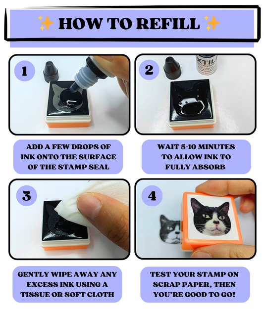 10ml ink refill for stamps