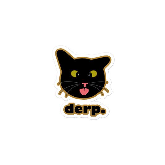 derp. - Vinyl Sticker