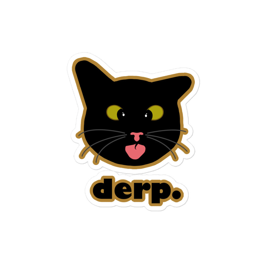 derp. - Vinyl Sticker