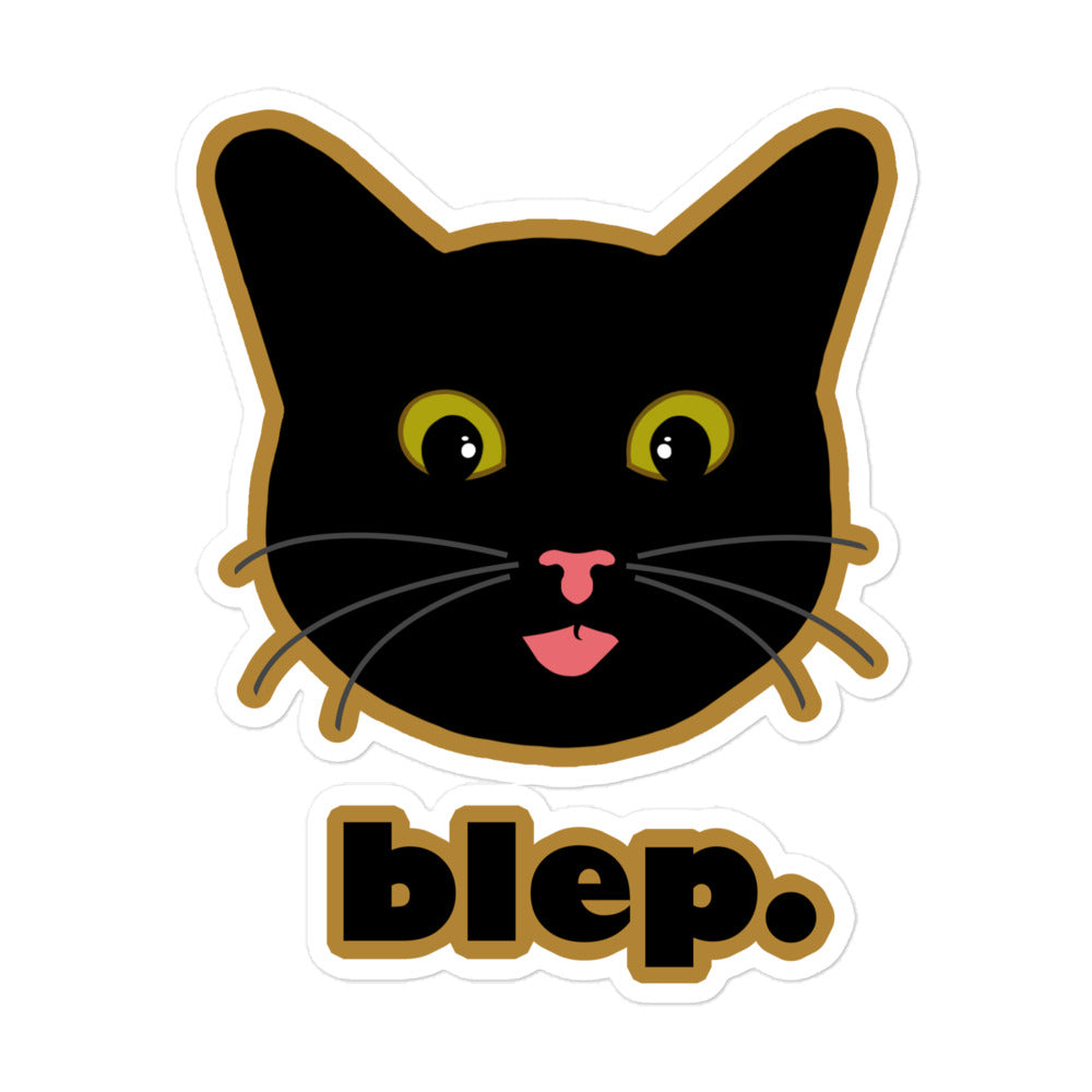 blep. - Vinyl Sticker – The Cat People Shop