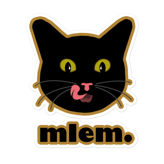 mlem. - Vinyl Sticker