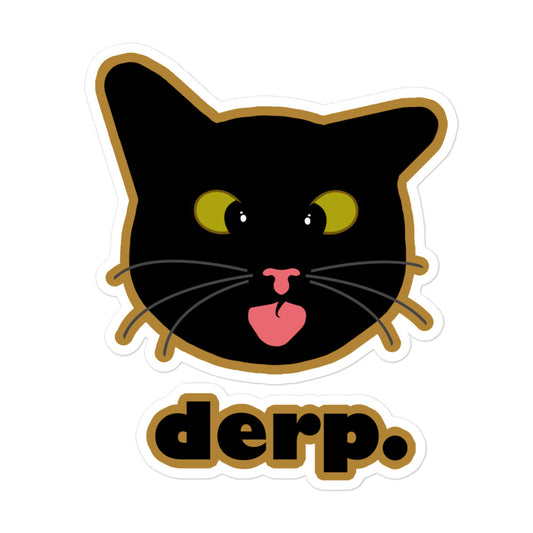 derp. - Vinyl Sticker