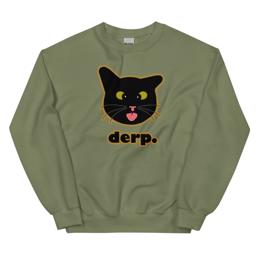 derp. - Unisex Crewneck Sweatshirt