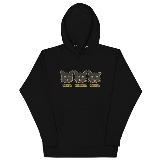 blep. mlem. derp. - Unisex Premium Hoodie